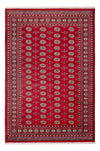 Bukhara Mattan 207x313cm - Oriental Carpet - Rektangulär / Röd / 207 x 313 cm Rektangulär