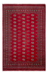 Bukhara Mattan 202x306cm - Oriental Carpet - Rektangulär / Röd / 202 x 306 cm Rektangulär