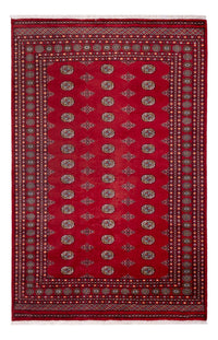 Afghansk matta - Bukhara - 306 x 202 cm - röd