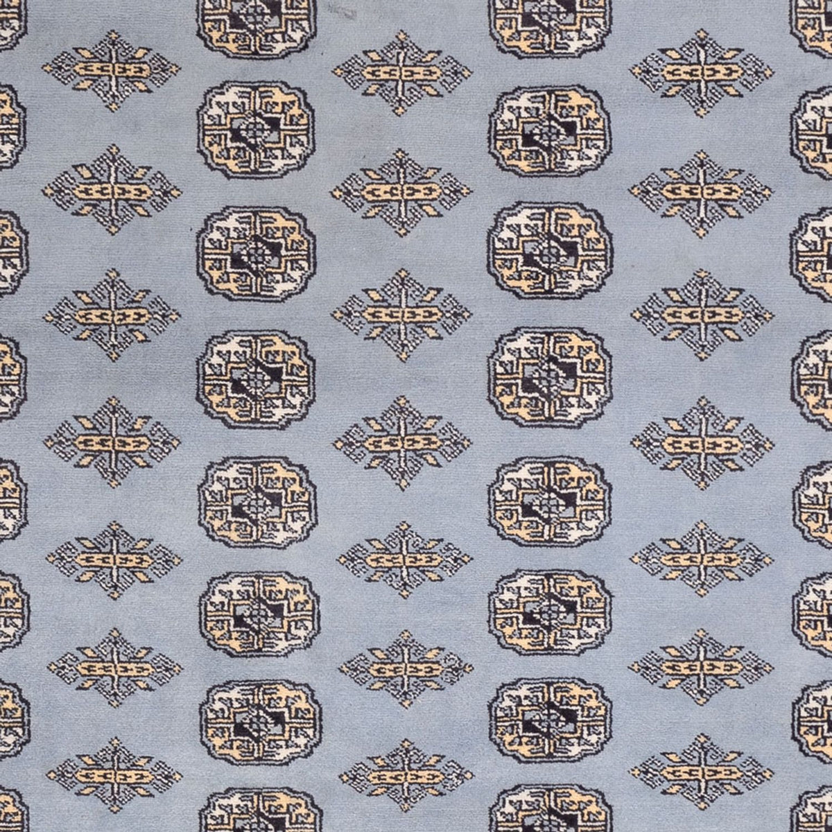 Afghansk matta - Bukhara - 300 x 204 cm - ljusgrå