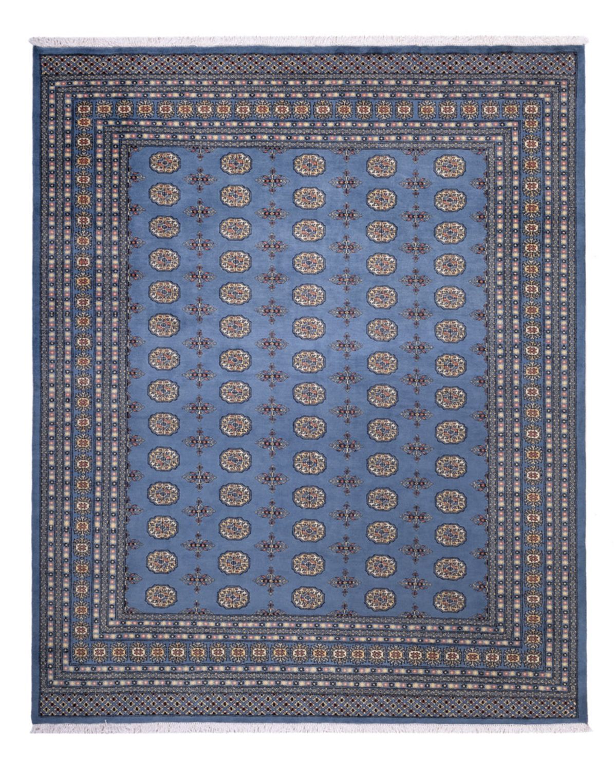 Afghansk matta - Bukhara - 305 x 249 cm - blå
