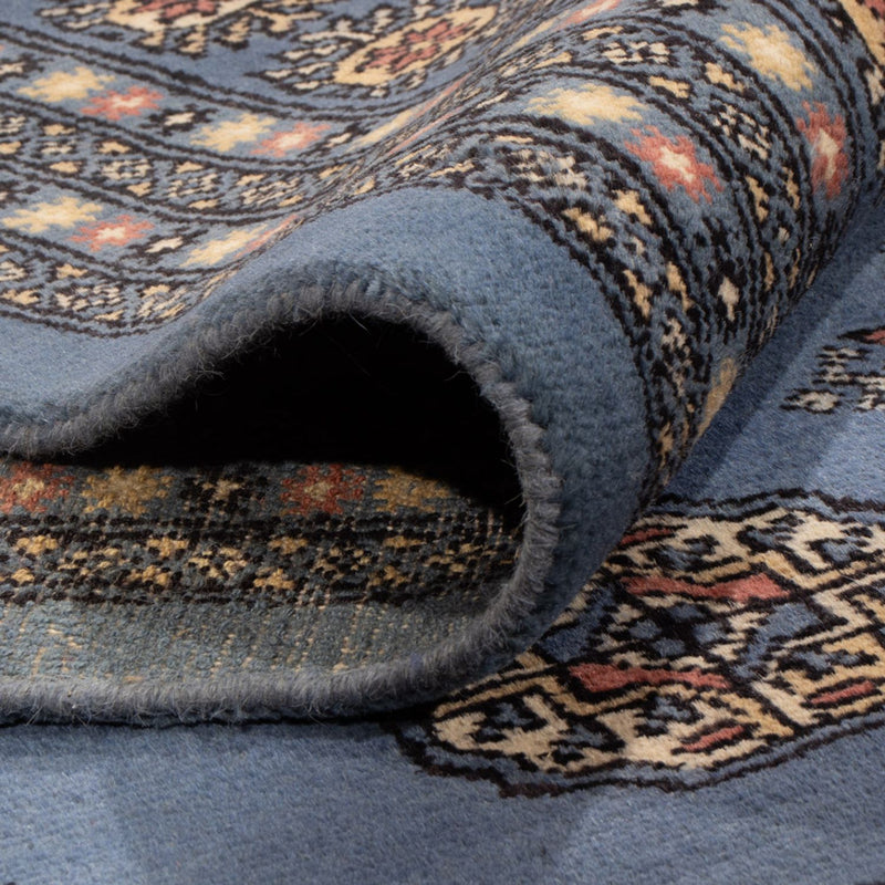 Afghansk matta - Bukhara - 305 x 249 cm - blå