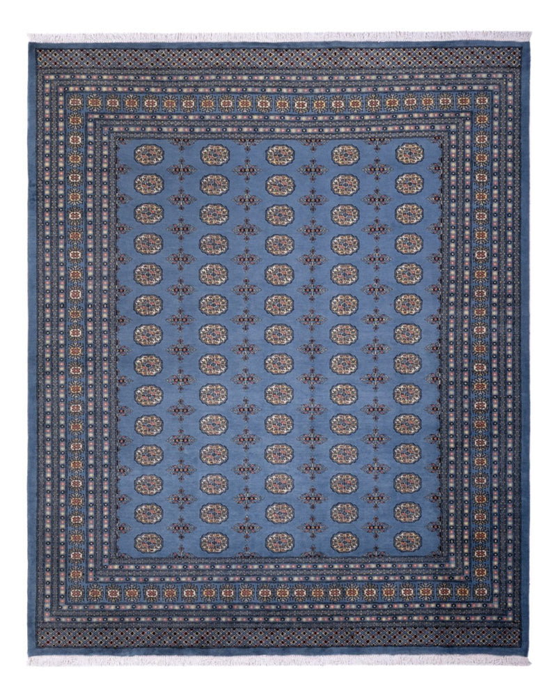 Afghansk matta - Bukhara - 297 x 250 cm - blå