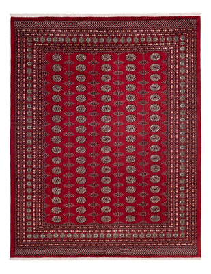 Afghansk matta - Bukhara - 309 x 246 cm - röd