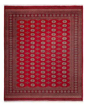 Afghansk matta - Bukhara - 305 x 252 cm - röd