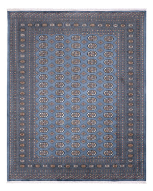 Afghansk matta - Bukhara - 309 x 248 cm - havsblått