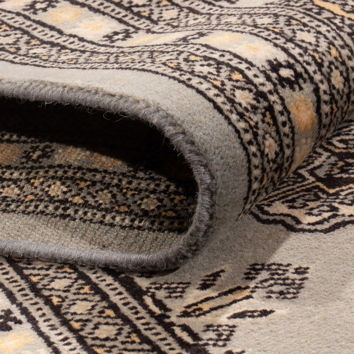 Afghansk matta - Bukhara - 310 x 207 cm - ljusblå