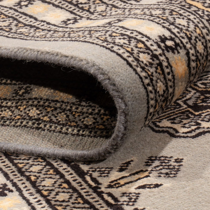 Afghansk matta - Bukhara - 310 x 207 cm - ljusblå