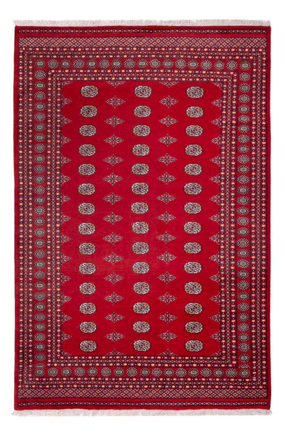 Afghansk matta - Bukhara - 303 x 205 cm - röd