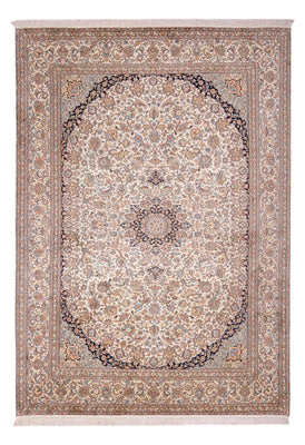 Sidenmatta - Kashmir Silk - 309 x 213 cm - sand