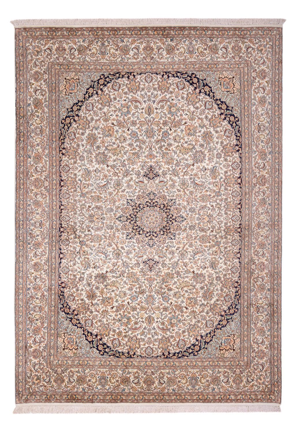 Sidenmatta - Kashmir Silk - 309 x 213 cm - sand