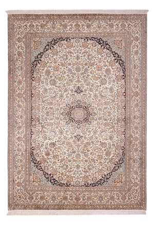 Sidenmatta - Kashmir Silk - 309 x 213 cm - sand