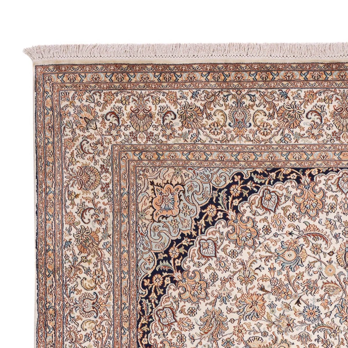 Sidenmatta - Kashmir Silk - 309 x 213 cm - sand