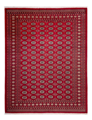 Afghansk matta - Bukhara - 322 x 248 cm - röd