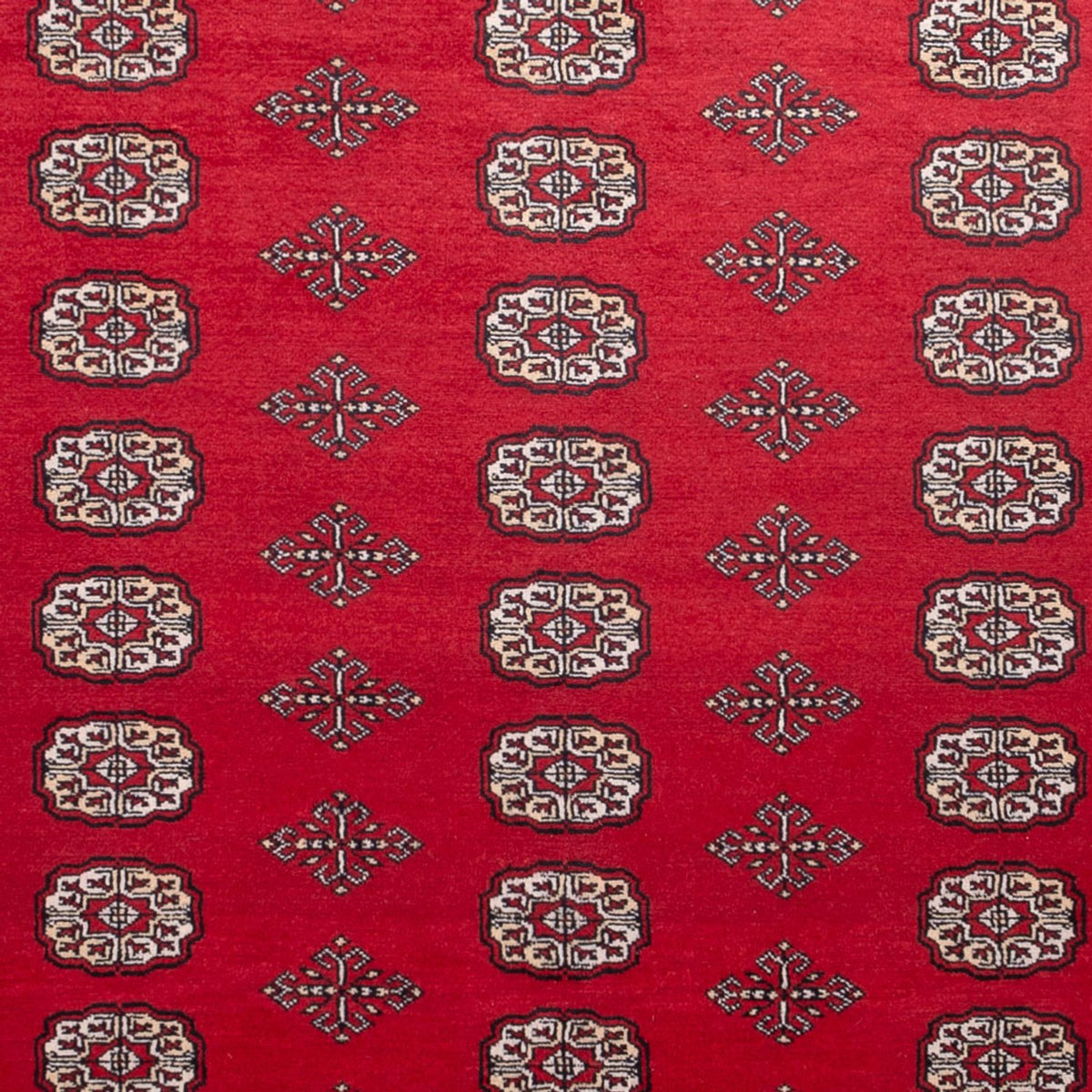 Afghansk matta - Bukhara - 306 x 197 cm - röd