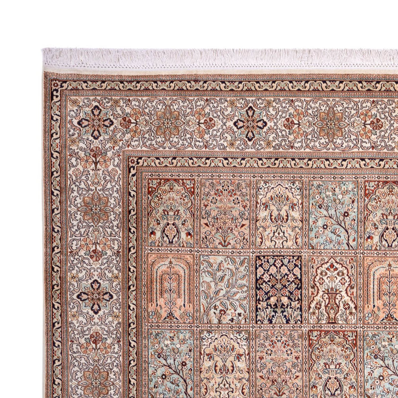 Sidenmatta - Kashmir Silk - 304 x 246 cm - sand