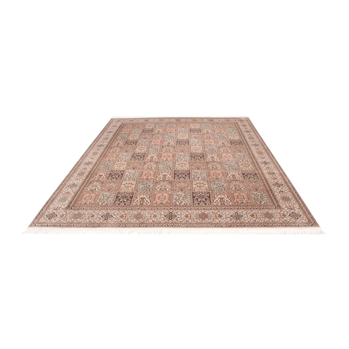 Sidenmatta - Kashmir Silk - 304 x 246 cm - sand