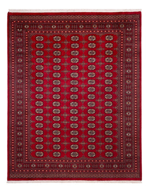Afghansk matta - Bukhara - 308 x 243 cm - röd