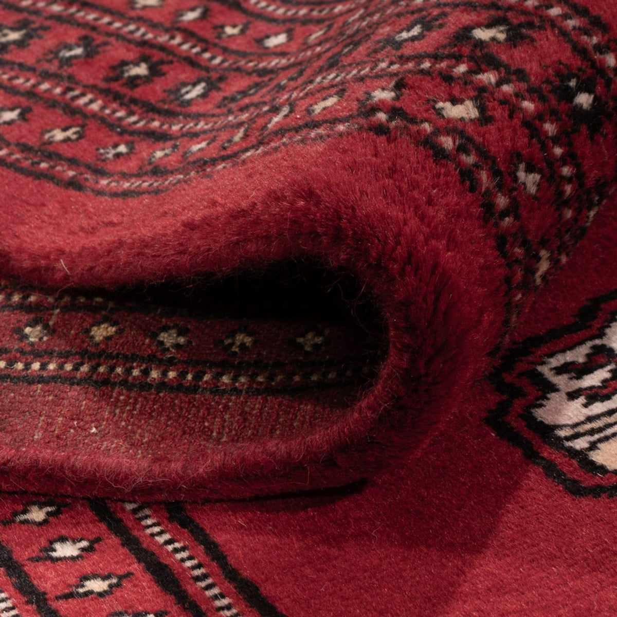 Afghansk matta - Bukhara - 290 x 200 cm - röd