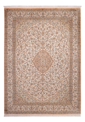 Sidenmatta - Kashmir Silk - 290 x 205 cm - sand