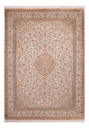 Sidenmatta - Kashmir Silk - 290 x 205 cm - sand
