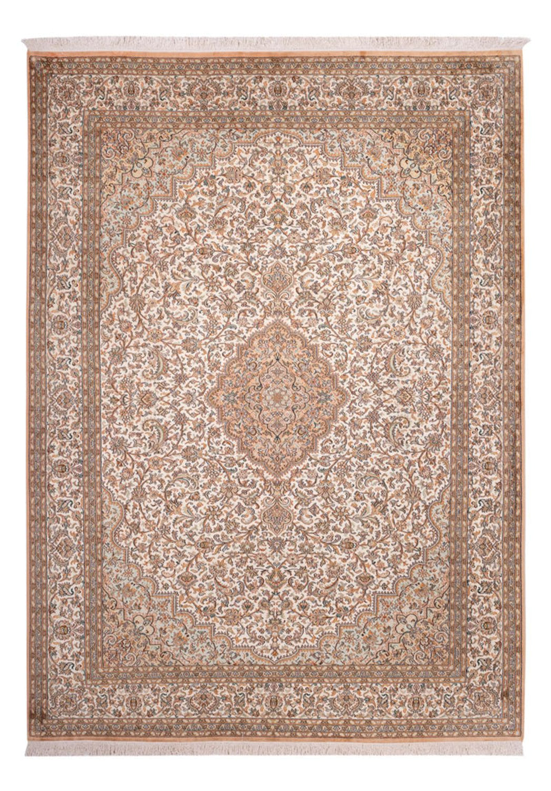 Sidenmatta - Kashmir Silk - 290 x 205 cm - sand