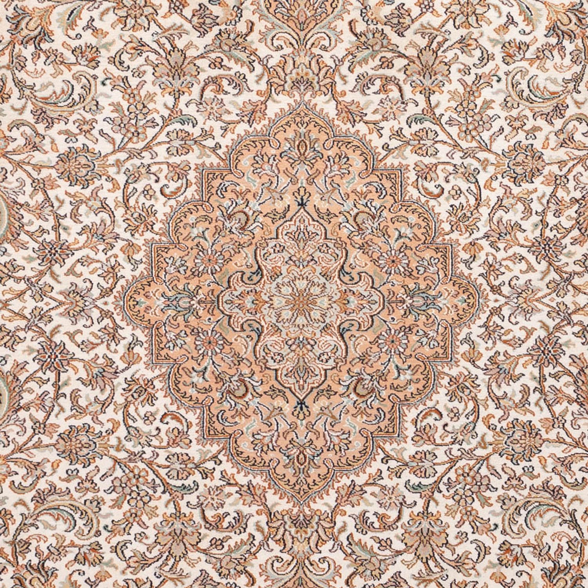 Sidenmatta - Kashmir Silk - 290 x 205 cm - sand