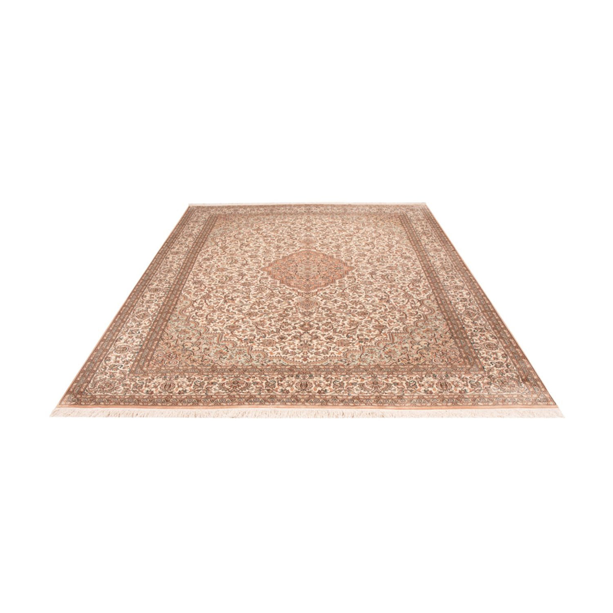 Sidenmatta - Kashmir Silk - 290 x 205 cm - sand