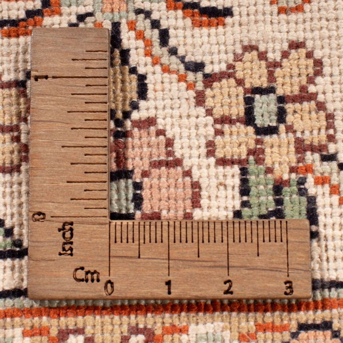 Sidenmatta - Kashmir Silk - 290 x 205 cm - sand