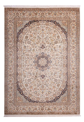 Sidenmatta - Kashmir Silk - 309 x 217 cm - sand