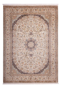 Sidenmatta - Kashmir Silk - 309 x 217 cm - sand