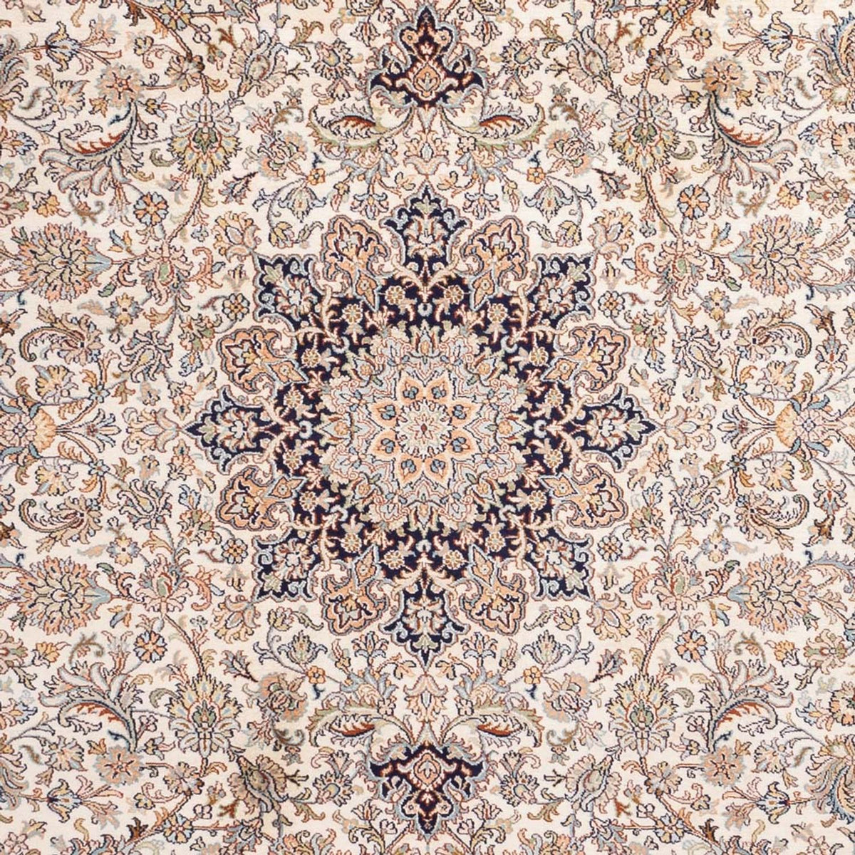 Sidenmatta - Kashmir Silk - 309 x 217 cm - sand