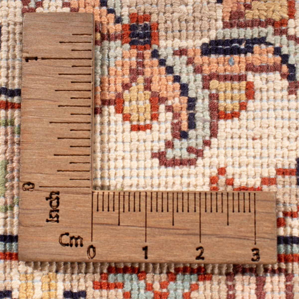 Sidenmatta - Kashmir Silk - 309 x 217 cm - sand