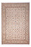 Sidenmatta - Kashmir Silk - 318 x 216 cm - mörk beige