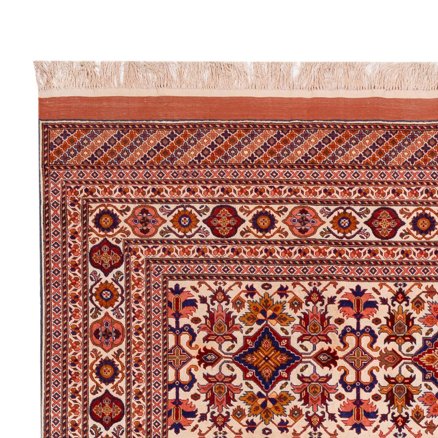 Afghansk silke Mattan 282x205cm - Oriental Carpet