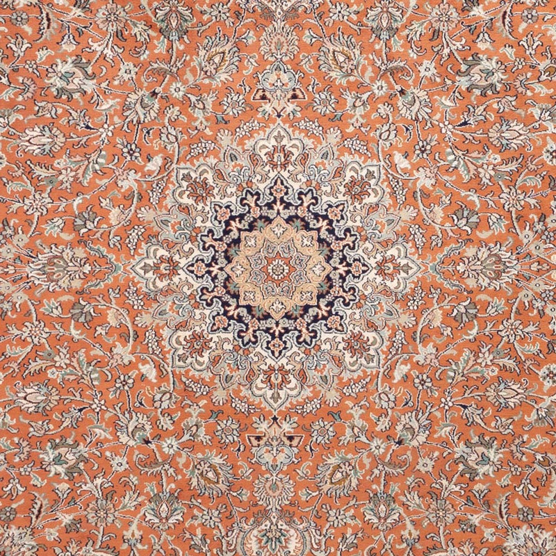 Sidenmatta - Kashmir Silk - 306 x 220 cm - terrakotta