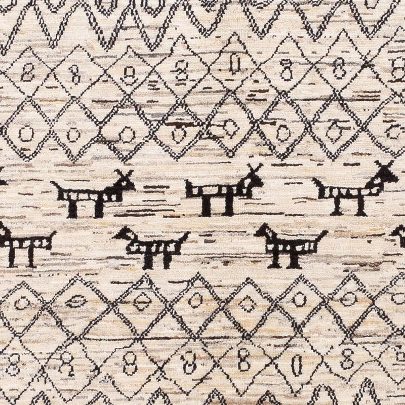 Berber matta - 200 x 148 cm - beige