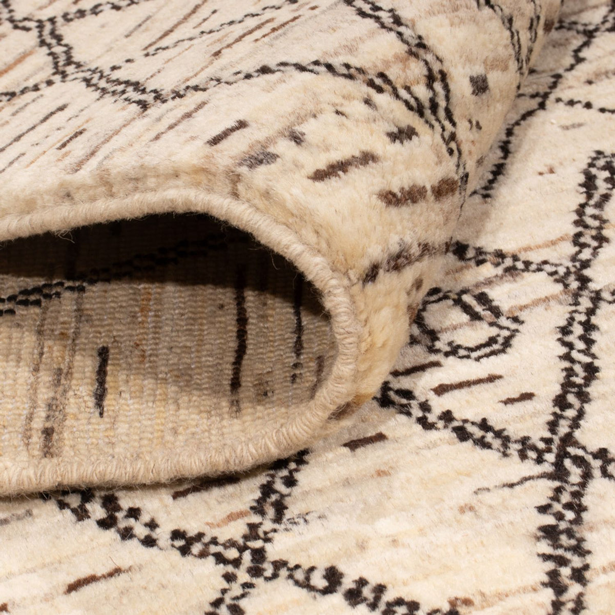 Berber matta - 200 x 148 cm - beige