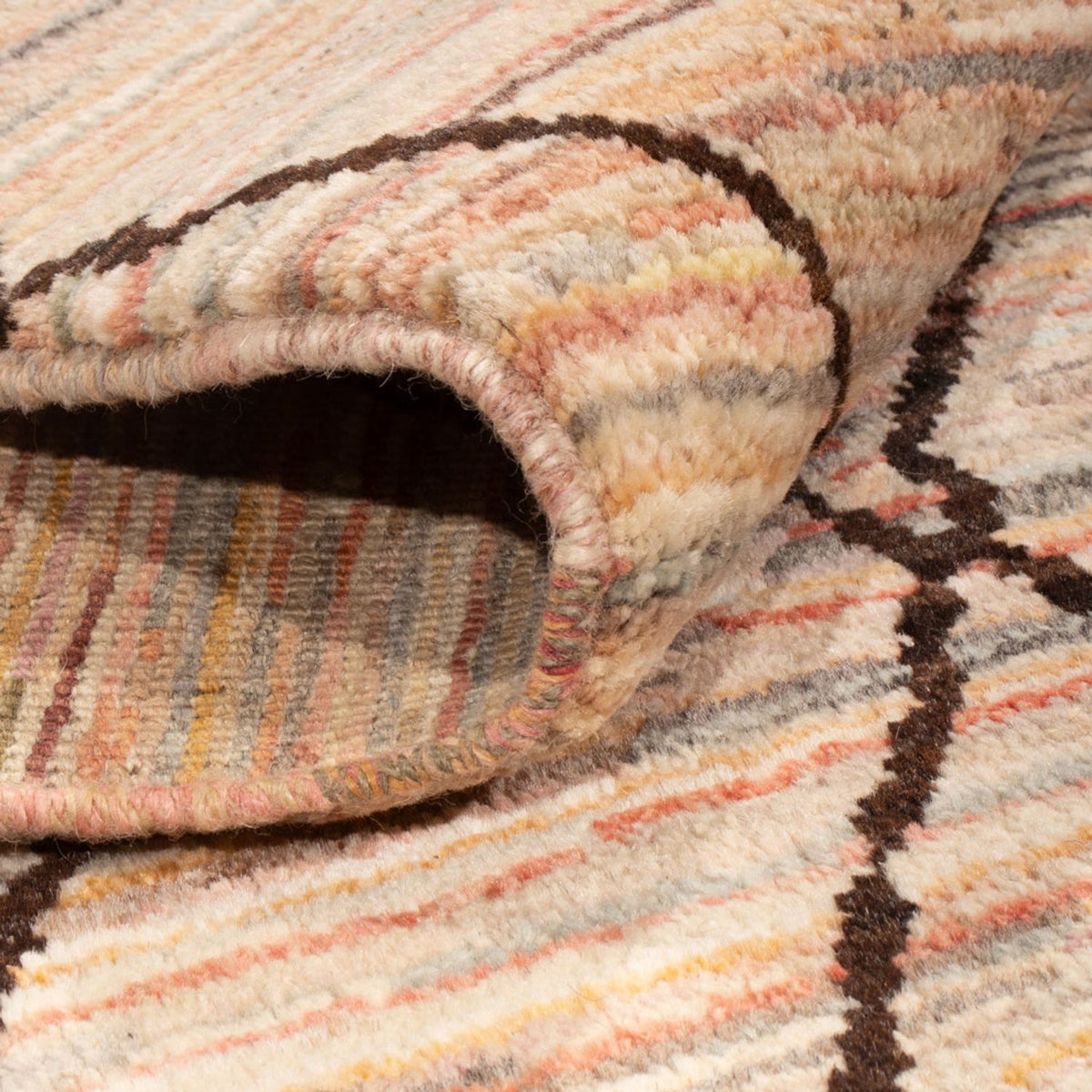 Berber matta - 202 x 153 cm - beige