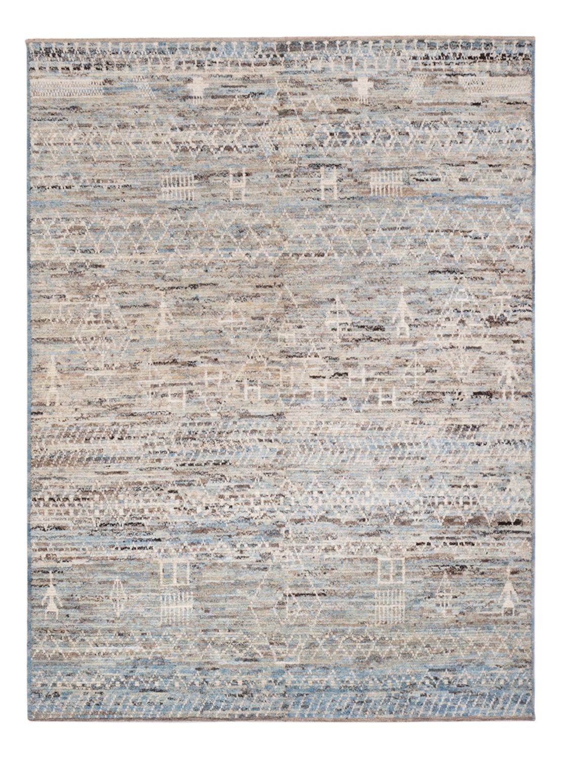 Berber matta - 238 x 175 cm - mörk beige
