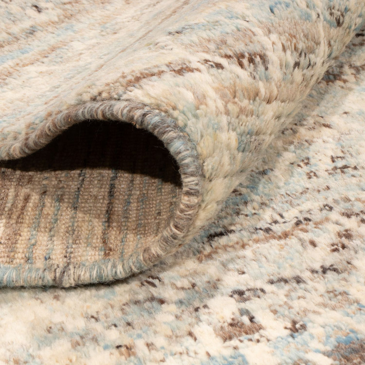 Berber matta - 234 x 178 cm - mörk beige