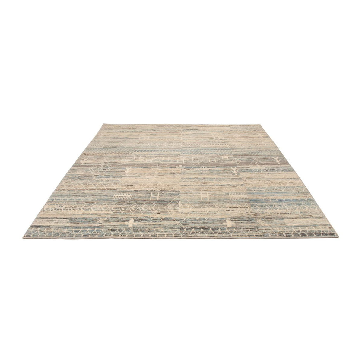 Berber matta - 290 x 257 cm - flerfärgad