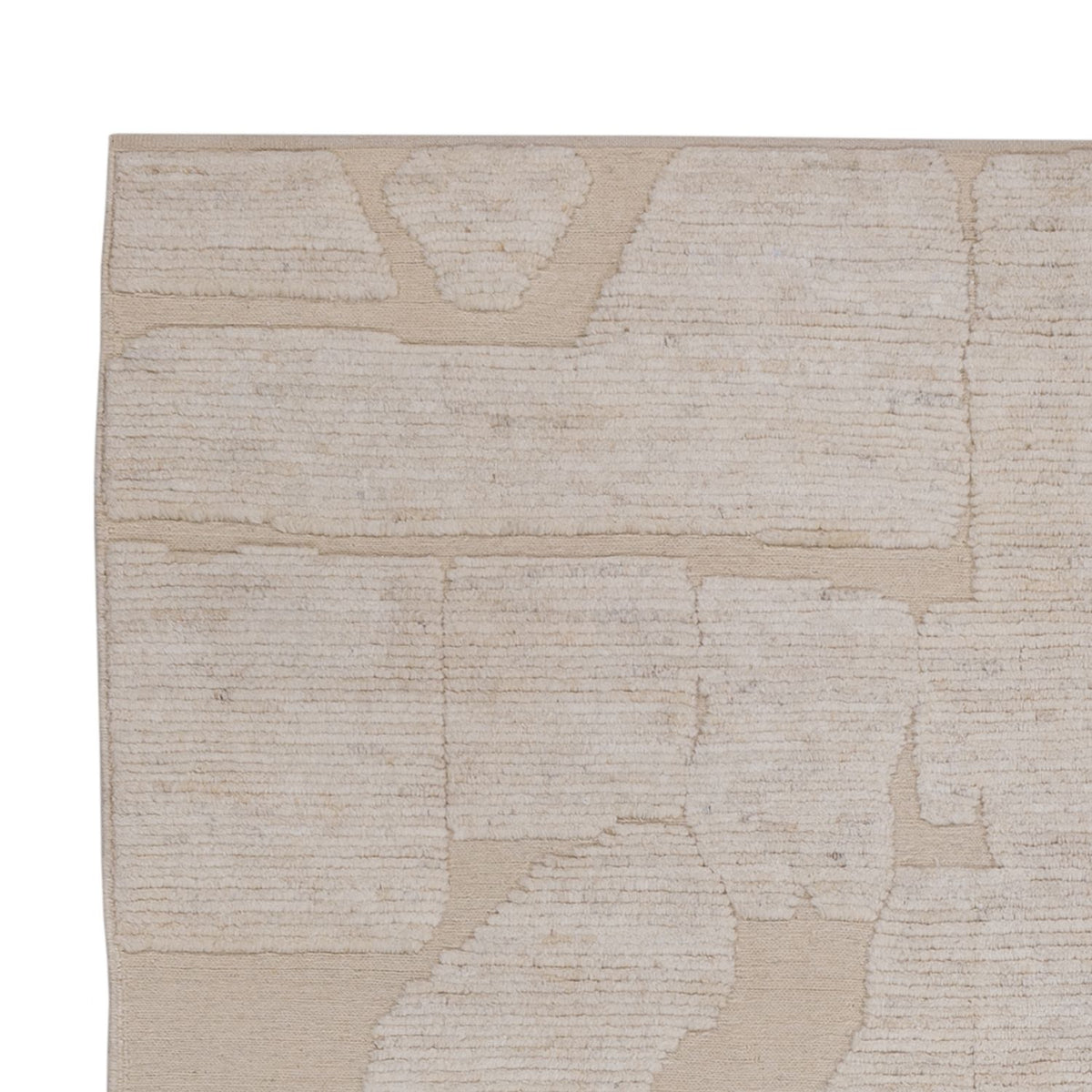 Berber matta - 298 x 200 cm - grädde