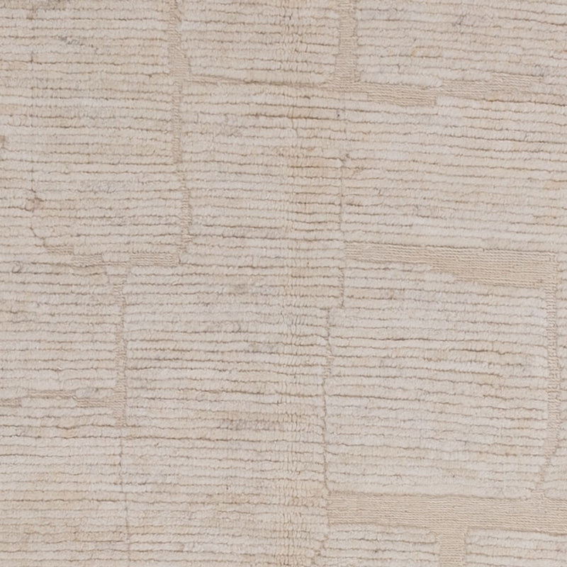 Berber matta - 191 x 145 cm - grädde