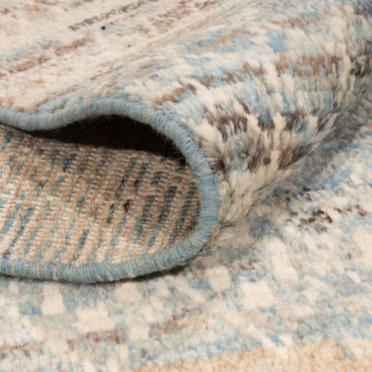 Berber matta - 196 x 151 cm - flerfärgad