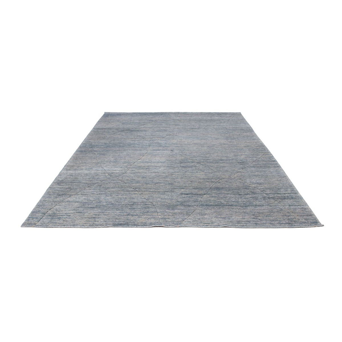 Berber matta - 360 x 274 cm - havsblått