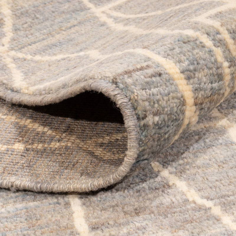 Berber matta - 208 x 148 cm - havsblått