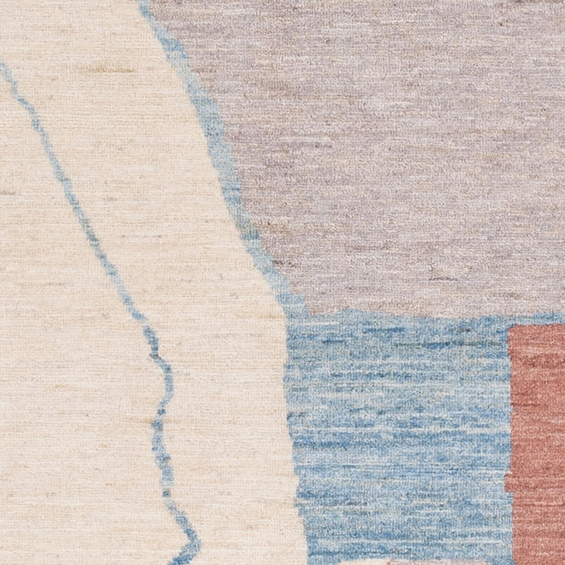 Berber matta - 199 x 151 cm - flerfärgad