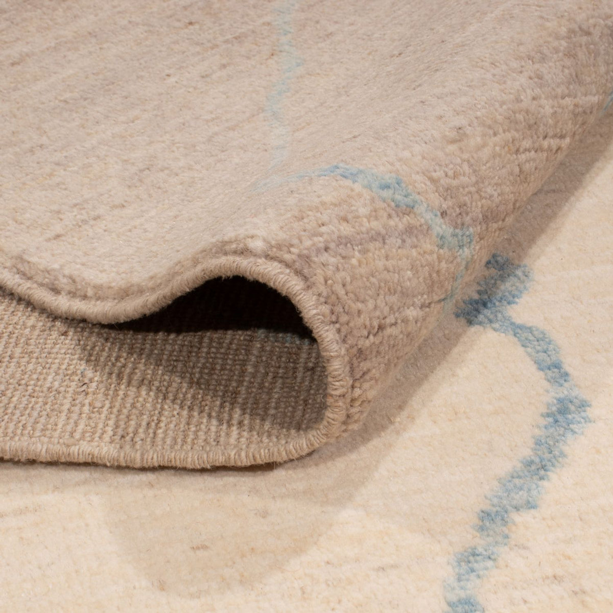 Berber matta - 199 x 151 cm - flerfärgad