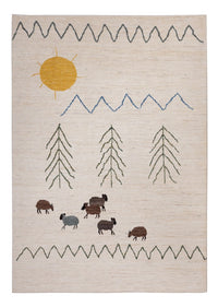 Berber matta - 286 x 203 cm - natur